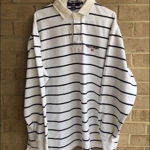 Vintage Polo Sport striped polo